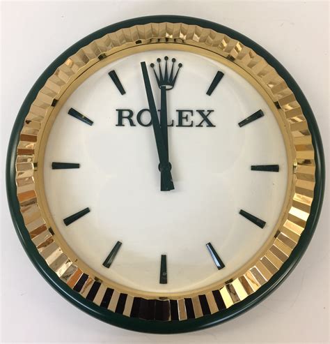 rolex watch for wall|authentic Rolex wall clock.